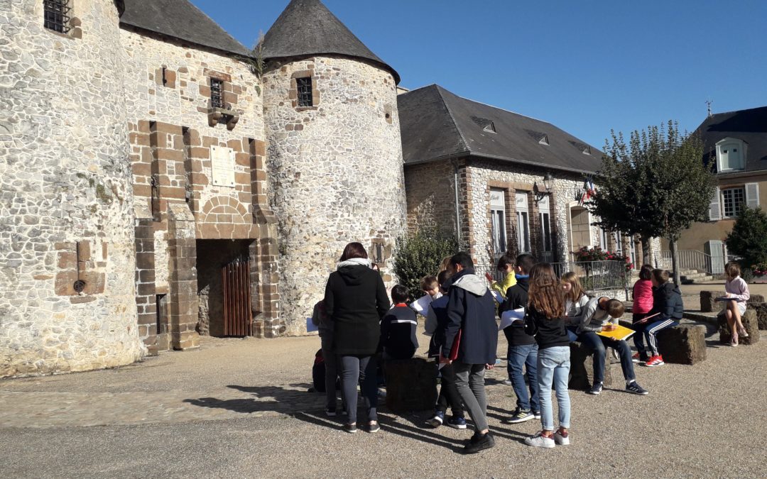 Visite historique de Fresnay sur sarthe.