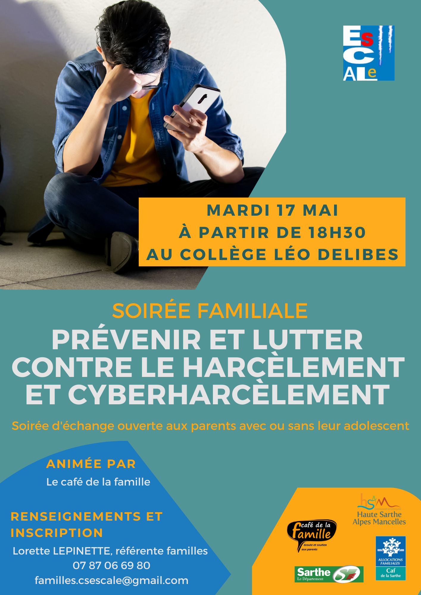 Prévenir Et Lutter Contre Le Harcèlement Et Le Cyberharcèlement Collège Leo Delibes 4118